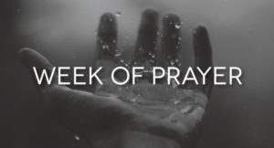 Come pray with us the week of April 1-7th