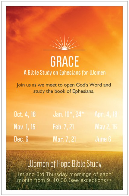 Grace - A Bible Study on Ephesians for Women